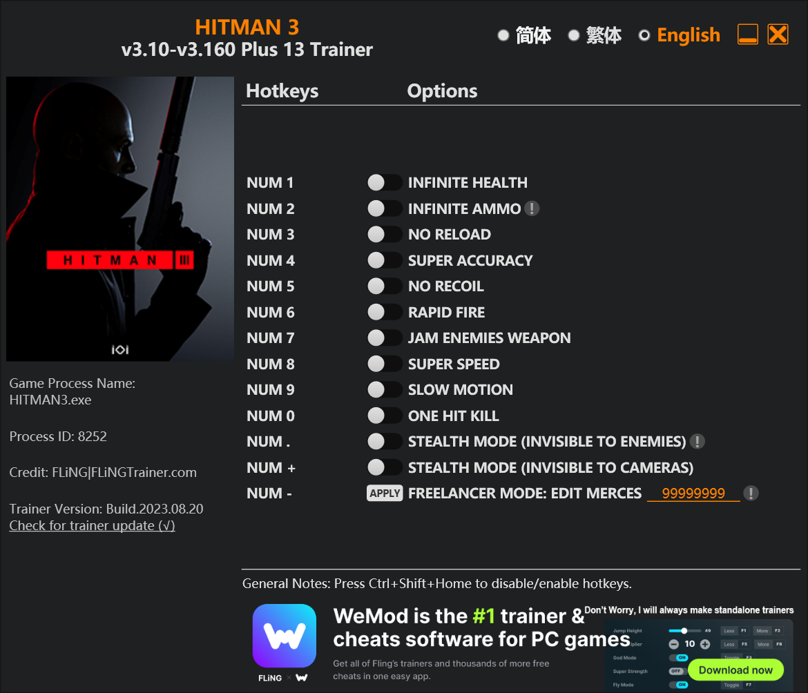 Hitman 3 system requirements